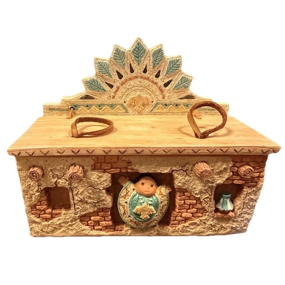 Enesco Other - 1996 Friends of the Feather Enesco Karen Hahn Southwestern Trinket Box